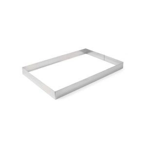 Obdélníkový ráfek na pečivo a cukrářské výrobky 58,5x38,5 cm | HENDI 512425