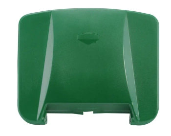 Víko na odpadkový koš 120 l, zelené | HENDI 873465