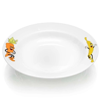 Hluboký porcelánový talíř Modermo Kids 22,5 cm | MODERMO MP055