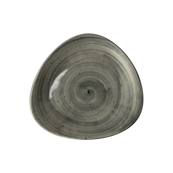 Mělký talíř Delta Rustic šedý 26 cm | KERA CERAMIKA 15.3.RUSTIC ŠEDÝ
