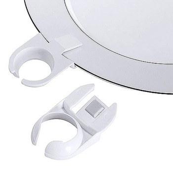 Klips pro připevnění skleničky k talíři, bílý | CONTACTO 2082/001