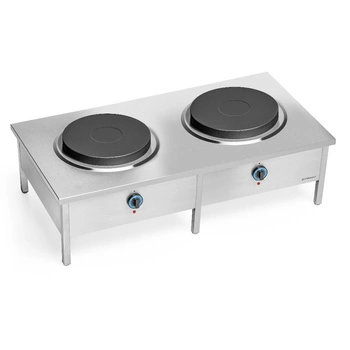 Elektrický gastronomický sporák se 2 hořáky | FORGAST FG09421