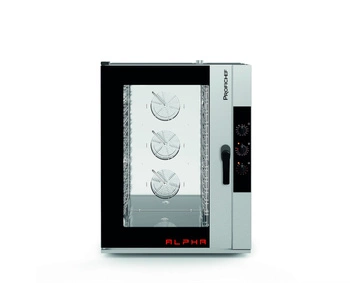 Elektrická konvektomata Alpha 12 GN 1/1, manuální ovládání, 15,8 kW, 400 V | PROFICHEF PCA311012