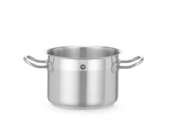 Nerezový střední hrnec Profi Line, objem 2,1 l, průměr 16 cm, výška 11 cm | HENDI 830307