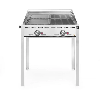 Plynový gril Green Fire Profi Line se 2 hořáky HENDI 149508