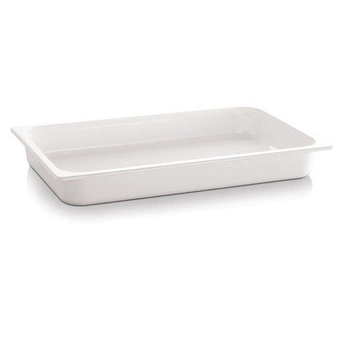 Nádoba GN 1/4 hl. 6,5 cm z melaminu bílá | APS 83751