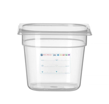HACCP polypropylen GN 1/6 hrnec 15 cm hluboký HENDI 880463