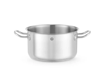 Hrnec z nerezové oceli střední Kitchen Line, objem 3,5 l, průměr 20 cm, výška 11,5 cm | HENDI 837719