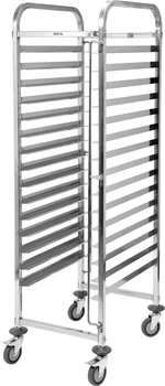 Nerezový skládací vozík na přepravu plechu 60x40 cm | YATO YG-09072