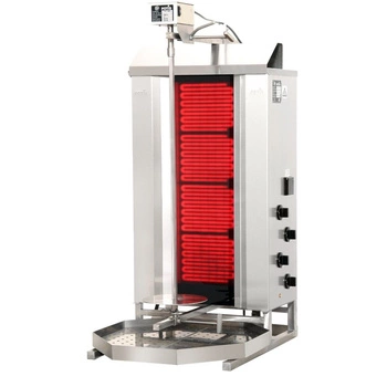 Elektrický gyros (kebab) na kebab, do 50 kg, 4 topná pole, 7.6 kW | POTIS CE4
