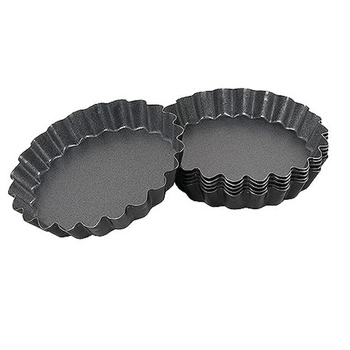 Forma na pečení s PTFE povlakem o průměru 12 cm, sada 4 kusů | CONTACTO 6316/120