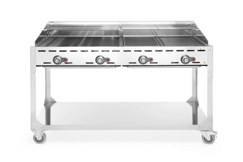 Green Fire Kitchen Line Plynový gril se 4 hořáky HENDI 149614