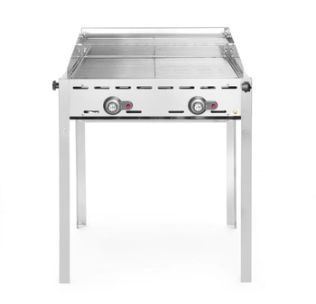 Plynový gril Green Fire Profi Line se 2 hořáky HENDI 149621