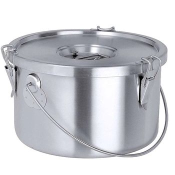 Ocelová termoska na kapaliny 30 l, průměr 34 cm | CONTACTO 3081/030