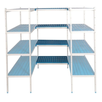 5 policový spojovací regál 50 cm hluboký 5P-125+20UM | ALUSHELF 50538