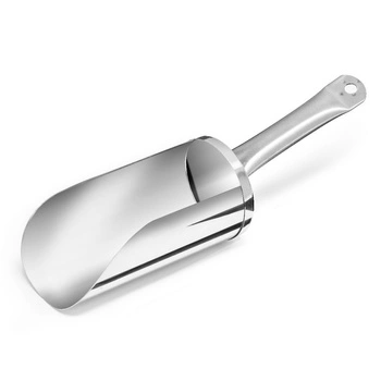 Ocelová lopatka, 1 l, průměr 10 cm, z nerezové oceli | FORGAST FG11326