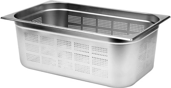 Nádoba GN 1/1 hl. 20 cm z nerezové oceli děrovaná | YATO YG-00345