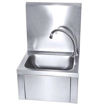 Kolenní umyvadlo nerezová ocel 40x33x23 cm | CONTACTO 4001/100