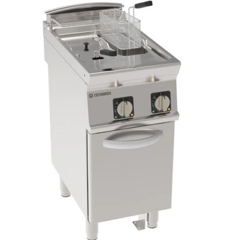 Elektrická fritéza, dvoukomorová na podstavci - objem 2x8 l | TECNOINOX 716054