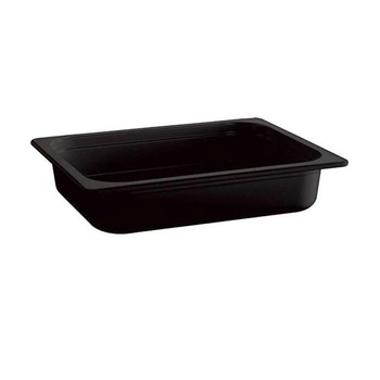 Nádoba GN 1/1 hl. 10 cm z melaminu černá | APS 84306