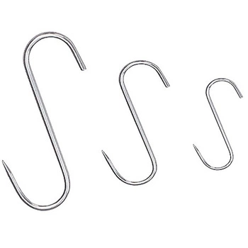 Řeznické háky z nerezové oceli 160 mm | CONTACTO 485/160