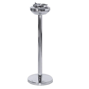 Stojací vysoký popelník, chromovaný, výška 60 cm | CONTACTO 1614/600