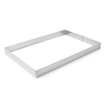 Obdélníkový ráfek na pečivo a cukrářské výrobky 38,5x28,5 cm | HENDI 512432