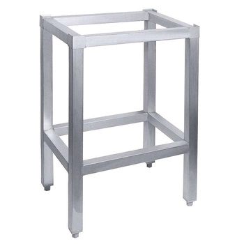 Nerezový podstavec pro řeznický špalek 40x40x77 cm | CONTACTO 3642/404