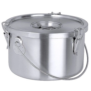 Ocelová termoska na tekutiny 10 l, průměr 34 cm | CONTACTO 3081/010