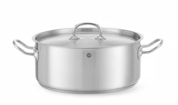 Nerezový nízký hrnec - objem 7,4 l Kitchen Line | HENDI 836033