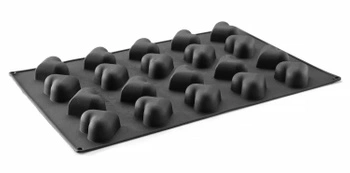 Silikonová forma HEART, 57x37,5x(V)3,5 cm HENDI 677254