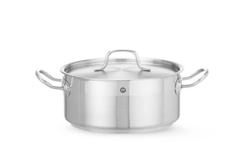 Nerezový nízký hrnec - objem 4,8 l Profi Line | HENDI 830406