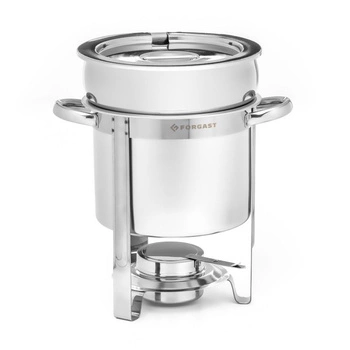 Kulatý ohřívač na polévku 11 l na palivo | FORGAST FG03111