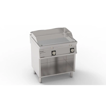 Hladká chromovaná grilovací deska 400V Tecno74 | TECNOINOX 716224