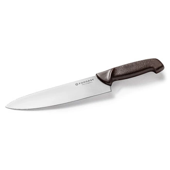 HACCP hnědý kuchyňský nůž 22 cm dlouhý FORGAST FG01816