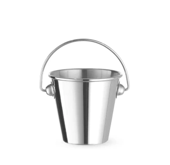 Mini kbelík na občerstvení s držadlem, ⌀75x(V)66mm | HENDI 425718