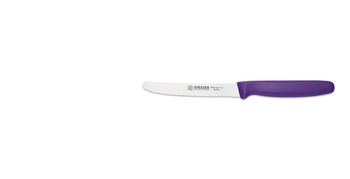 Univerzální nůž s vlnitým ostřím - 11 cm, fialový | GIESSER MESSER 8365 wsp 11 vi
