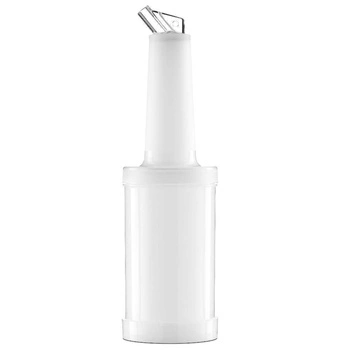 Bílý barmanský dávkovač, 1 l, 26 cm | FORGAST FG03231
