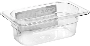GN 1/9 kontejner 6,5 cm hluboký z polykarbonátu | YATO YG-00430