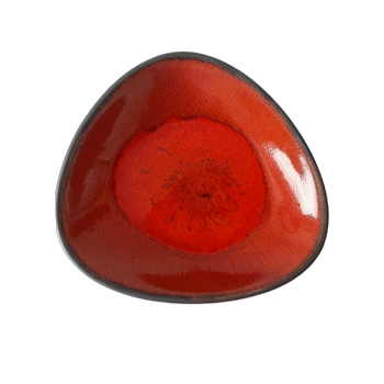 Hluboký talíř Delta Cristall rubín 24 cm | KERA KERAMIKA 15.6.RUBIN