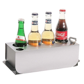 Chladicí stojan na 4 láhve, 33x12,5x10 cm | CONTACTO 797/004