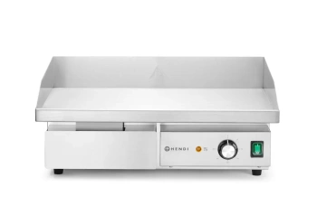 Elektrická grilovací deska Kitchen Line, hladká, 3 kW, 230 V | HENDI 154977