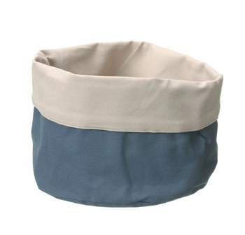 Tmavě modrý kulatý bavlněný pytel na chléb 20 cm | HENDI 429037