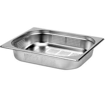 Nádoba GN 1/2 hl. 6,5 cm z nerezové oceli perforovaná | YATO YG-00355