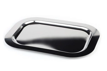 Tác FINESSE, s hladkým okrajem, z nerezové oceli, 39x26x2 cm | APS 1317