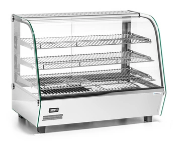Vitrína výstavní vyhřívaná prosklená 160 l, 1.5 kW | FORGAST FG09656