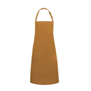 Základní kuchařská zástěra 75 x 90 cm s hořčicovou sponou | KARLOWSKY BLS 4-87-Stck