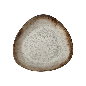 Mělký talíř Delta Cristall dolomit 26 cm | KERA CERAMIKA 15.3.DOLOMIT