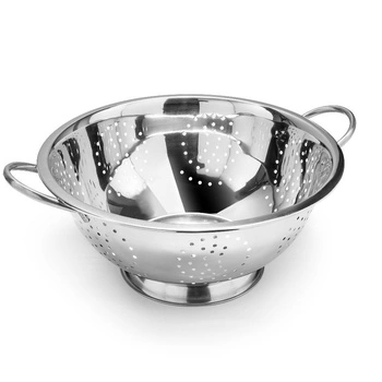 Cedník s úchyty, 24 cm, výška 10 cm | FORGAST FG02710