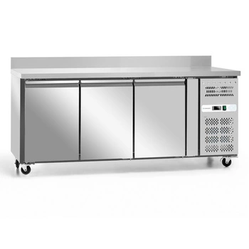 Chladicí stůl 3-dveřový 465 l, s bočním agregátem | FORGAST FG07123